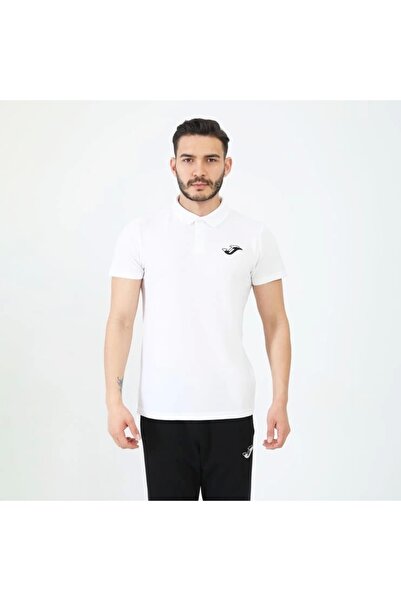 Joma Ανδρικό μπλουζάκι Casual Polo Rush White 4231115