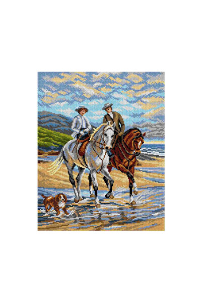 Orchidea Baskılı Goblen Atla Gezinti 2892*50 cm