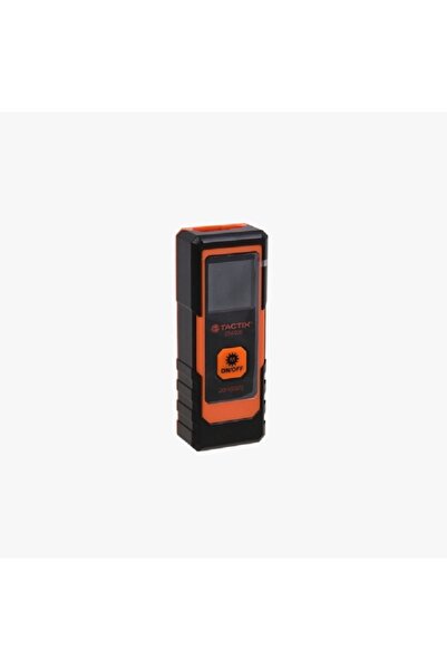 Tactix Compact Laser Distance Measurer Black and Orange
