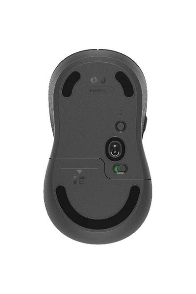 logitech Signature M650 Mouse Optical up to 4000 dpi Bluetooth/Wireless (2.4 GHz RF)Graphite
