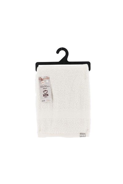 Tendance Quick Absorbent High Quality Cotton Hand Towel White 50 x 90cm