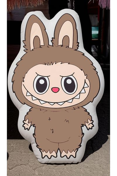 Hediye Deposu Labubu Shaped Character Pillow Toy