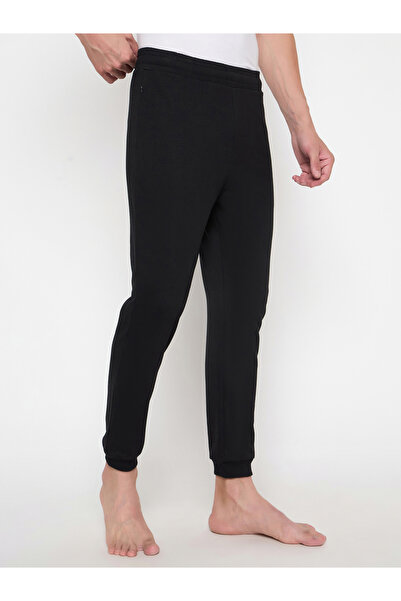 John Player By Styli Solid Elasticated Waistband Cotton Joggers