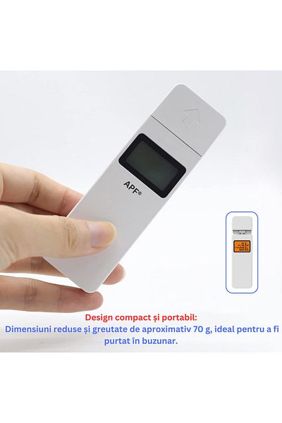 FİAPFO Professional Non-Contact Breath Alcohol Tester – Fast Response, High Accuracy