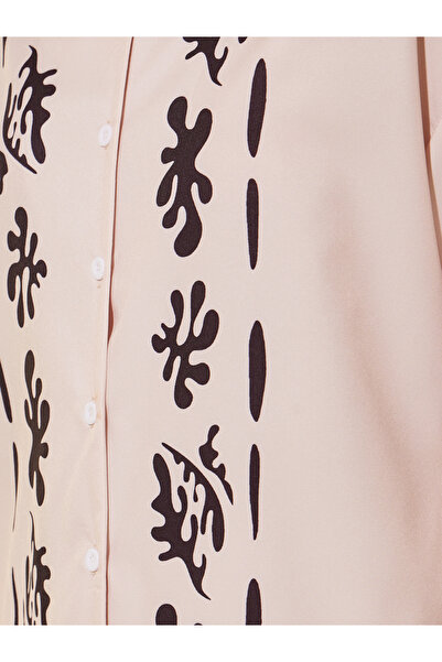 Take Two By Styli Placement Print Short Sleeve Shirt and Pants Co-Ords