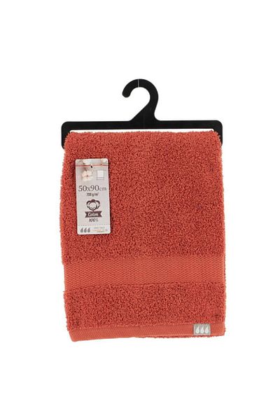 Tendance Quick Absorbent High Quality Cotton Hand Towel Terracotta 50 x 90cm