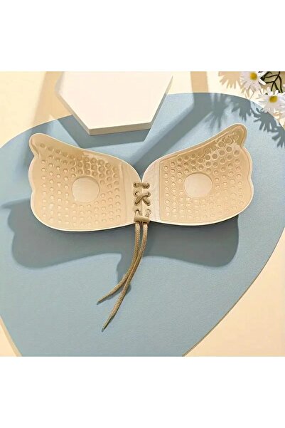 Marjill Butterfly Model Lace-Up Miracle Silicone Bra