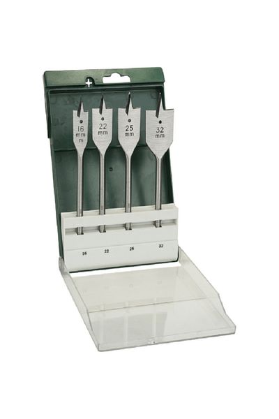 Bosch 4-Piece Robust Tempered Steel Flat Spade Bit Set