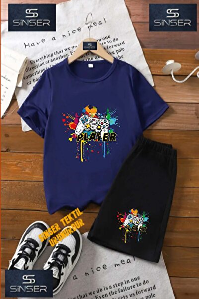 SS SİNSER Tricou cu gât rotund cu imprimeu personalizat UNISEX pentru copii „...