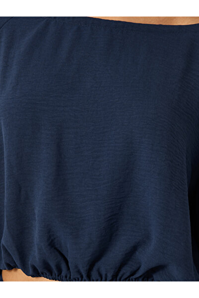 Styli Solid Round Neck Crop Top and Maxi Skirt Co-Ords