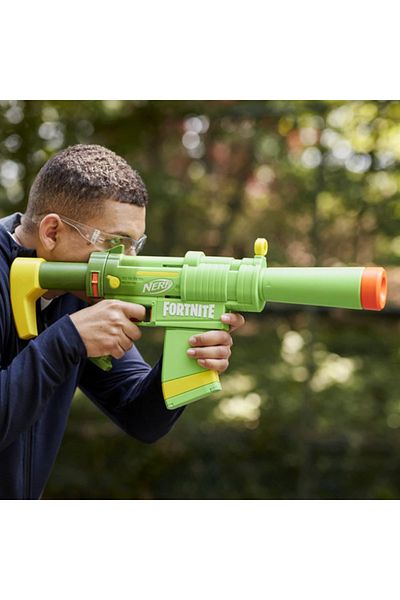 Hasbro Blaster Nerf, Fortnite SMG Zesty cu 10 proiectile