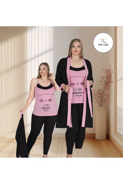 WNLOK Pajama set (Turkish, 3 pieces, high quality)