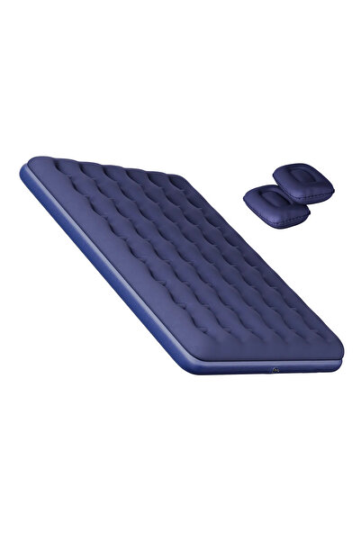 MATECHNO Çift Kişilik Şişme Yatak | Dahili Pompalı | 203x152x22cm | Kamp & Ev...