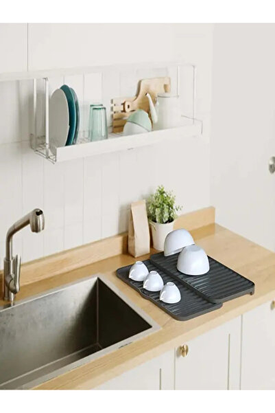 Decobella GENİŞLEYEBİLİR BULAŞIKLIK TABAKLIK BARDAKLIK BULAŞIK DÜZENLEYİCİ TEZGAH ÜSTÜ