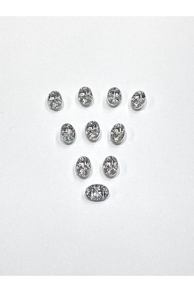 karantuhafiye Blouse Button / Plastic Stone Appearance Button with Hole from the Bottom / 2919 / 10 Pieces / Model 1