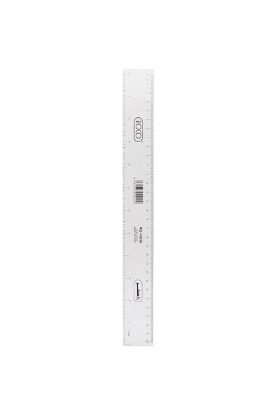 Roco Ruler Straight Edge 12" (30cm) Plastic