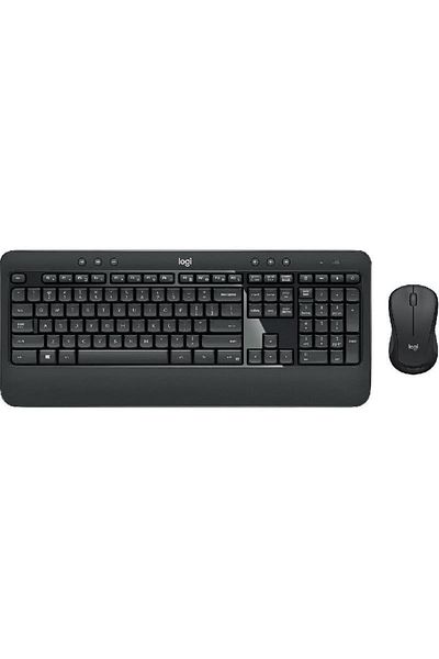 logitech Advanced "Logi" Desktop (Keyboard and Mouse) Wireless (2.4 GHz RF)for Laptop/Gaming Laptop/Desktop