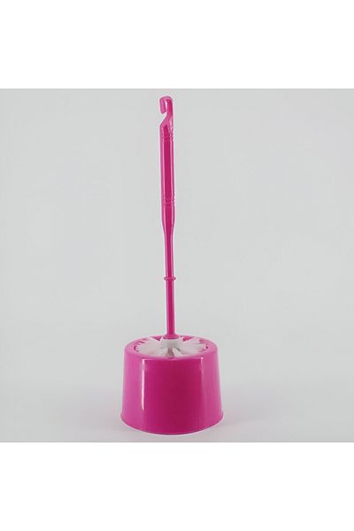 rexa Multi-Color Washingroom Toilet Ball Shape Brush with Holder Set