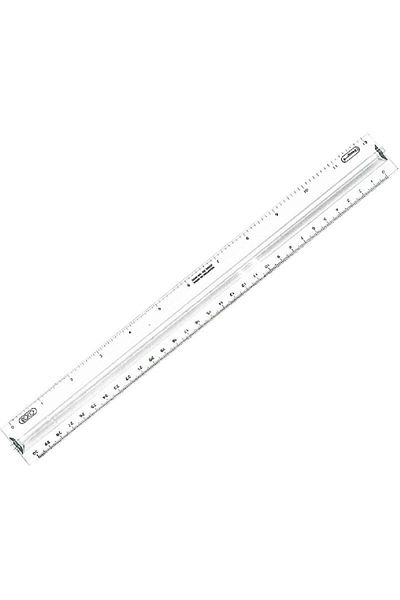 Roco Finger Grip Ruler 12" (30cm) Plastic