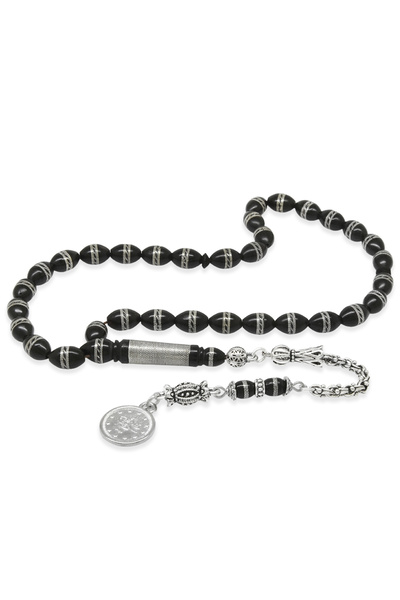 Tesbihane Kararmaz Metal Arnavut Zincir Püsküllü Çift Sıra Sarmal Metal İşlem...