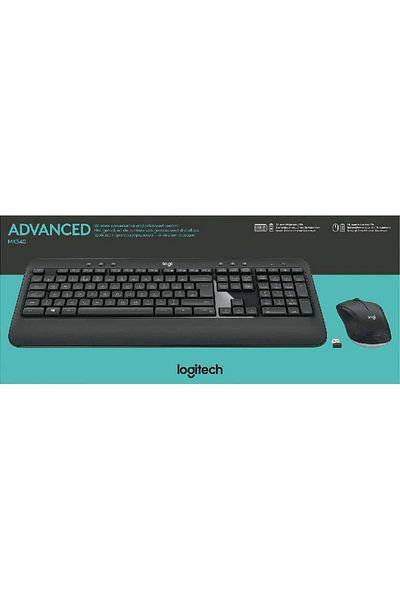 logitech Advanced "Logi" Desktop (Keyboard and Mouse) Wireless (2.4 GHz RF)for Laptop/Gaming Laptop/Desktop