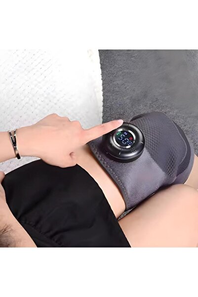 TAAM_SA حزام تدليك الركبة والمفاصل القابل لإعادة الشحن والتدفئة لاستعادة العض...