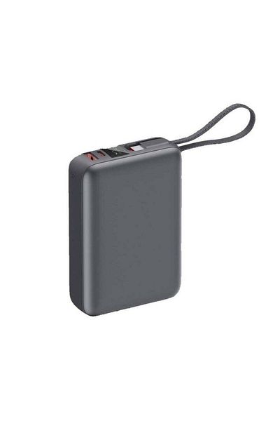 iOsuite Mini size Power Bank 20,000 mAh PD 45W Fast Charging with (2 Ports) 1*USB-C & 1*USB-A with USB-C Cab