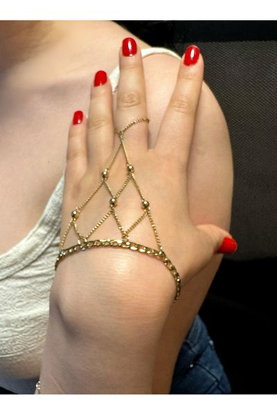 MR Dorika Model Stylish Gold Shahmeran Bracelet