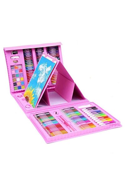 SIKS Set de pictură, desen, arte plastice pentru copii, 208 piese, închidere ...