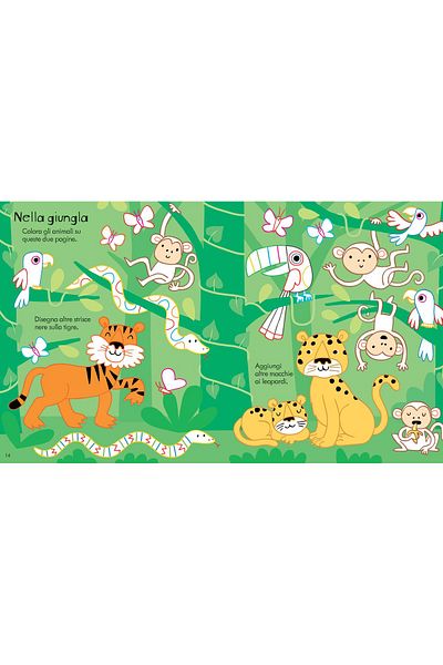 Usborne Little Children's Travel Activity Book - Usborne