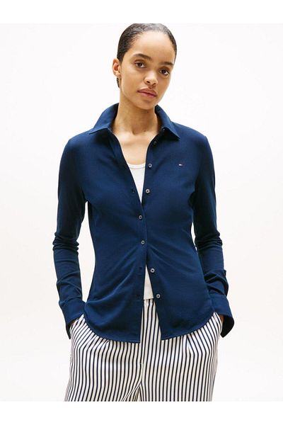 Tommy Hilfiger 1985 SLIM PIQUE BTN DOWN LS