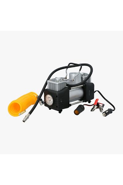 AUTOSMART 120W 15A Durable and Compact Double Air Compressor Kit
