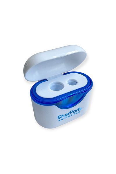 Polin Sharpods Pencil Sharpener, 4 Color Options, Dual Blades
