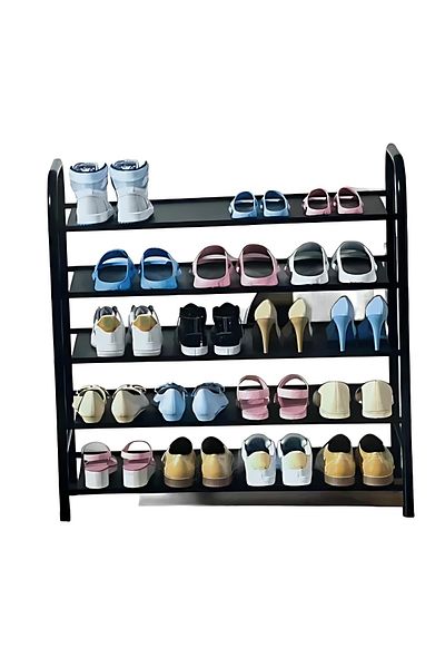 rexa Metal Shoe Rack with 5 Shelves 8025×1.5cm