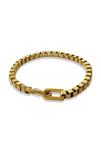 Necati Gün Ars156 Men's Leather Steel Bracelet