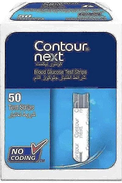 ASCENSİA Contour Next Test Strips, 50 Pieces