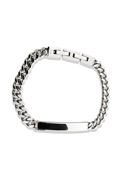 Necati Gün Ars172 Men's Leather Steel Bracelet