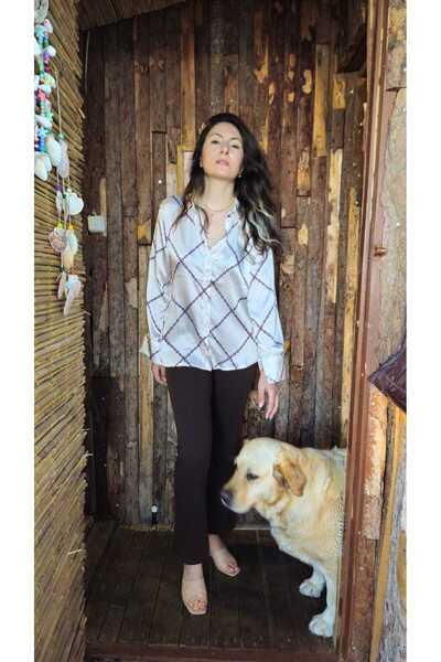 Fortuna Butik Chain Pattern Shirt