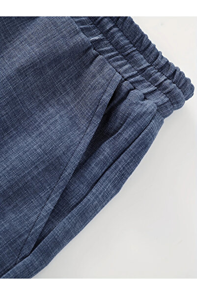 NO4 Cotton Textured Sofi̇a Imported Pocket Shorts Shirt Set