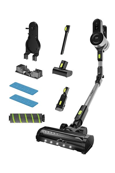 Beko Aspirator vertical ErgoClean PRO VRT84225VI, 0,55 l, 25,2 V, timp de funcționare maxim 45 min