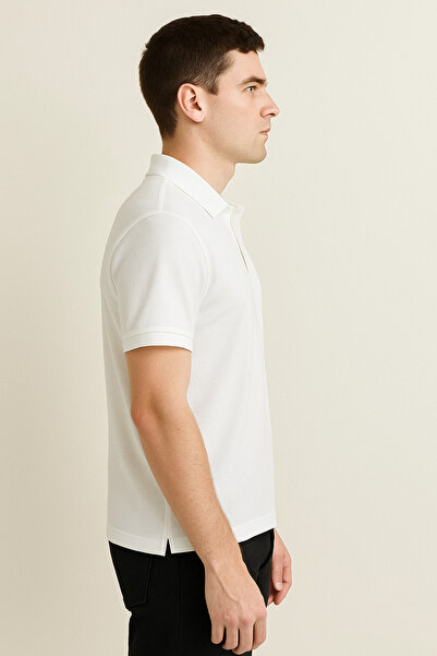 OEM Unisex Λευκό , Κοντομάνικο , Σχολικό , Πόλο Μπλούζα