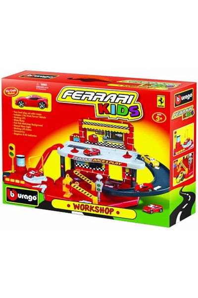 BBURAGO Atelier de lucru Workshop, Ferrari Kids Bburago