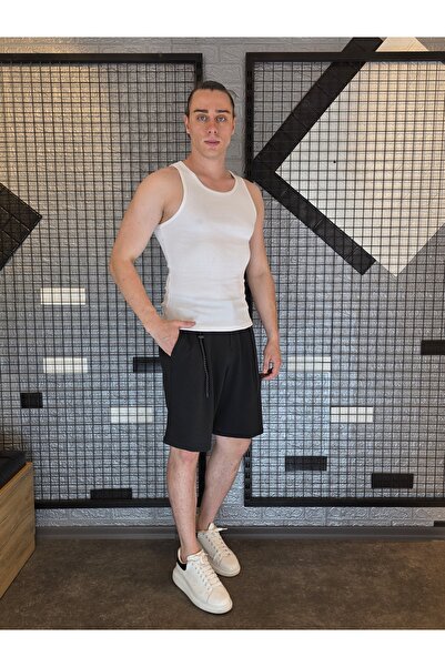 Geco Black Modal Shorts