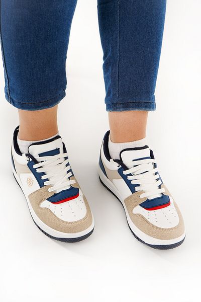 Babetty Unisex Daily Anatomical Flexible Orthopedic Sole Lace-Up Sports Shoes Lightweight Flat Seasonal Shoes