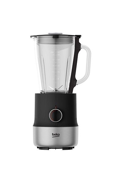 Beko Blender BEKO TBN81808BX, 1.5l, 800W, 6 Speeds, Black-Silver