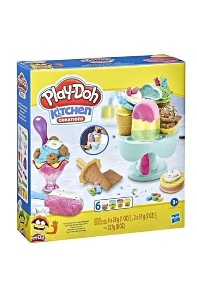 Hasbro Play-Doh Kitchen Creations Sada na zmrzlinu Carousel