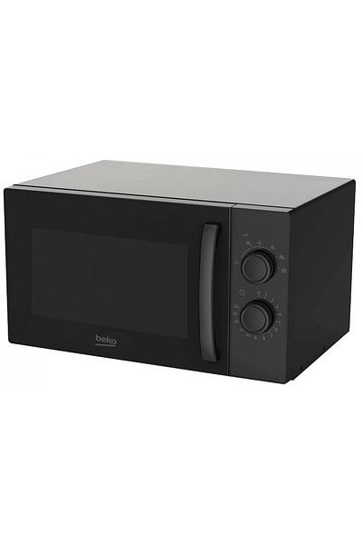 Beko MOF23300B microwave oven, 900 W power, 23 L, defrost, grill, 6 power levels, mechanical timer
