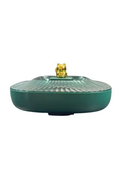 Generic Modern 4-Compartment Serving Tray - Elegantly organizes and presents nuts and snacks