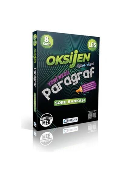 Oksijen Yayınları Oksijen Yayınları 8.sınıf Yeni Nesil Paragraf Soru Bankası