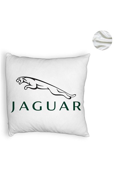 BEKZ Fluffy Decorative Pillow, Jaguar, 45×45 cm, With zipper